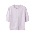 NAME IT KIDS Nabeth S/S Strik Cardigan - Lavender Fog