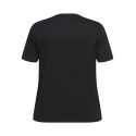 ONLY CARMAKOMA Payton S/S Jeans T-shirt - Sort