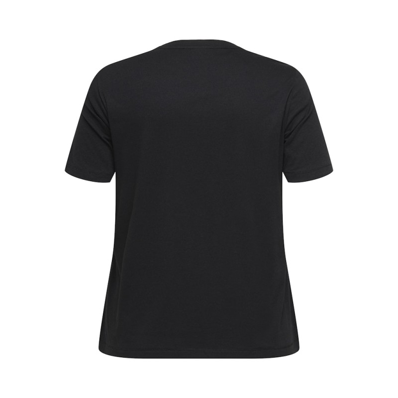 ONLY CARMAKOMA Payton S/S Jeans T-shirt - Sort