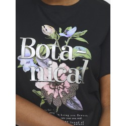 ONLY CARMAKOMA Payton S/S Jeans T-shirt - Sort