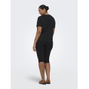ONLY CARMAKOMA Payton S/S Jeans T-shirt - Sort