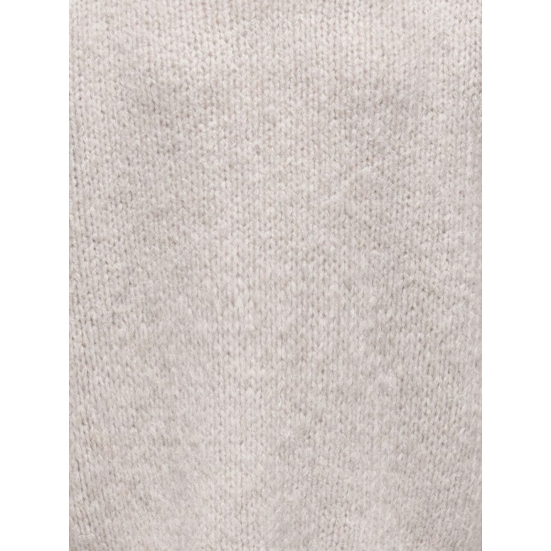 KIDS ONLY Dinea L/S Vendbar Strik Pullover - Pumice Stone