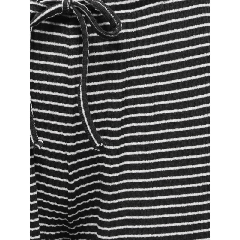 KIDS ONLY Pamia stribede bukser - Black