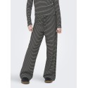 KIDS ONLY Pamia stribede bukser - Black