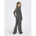 KIDS ONLY Pamia stribede bukser - Black
