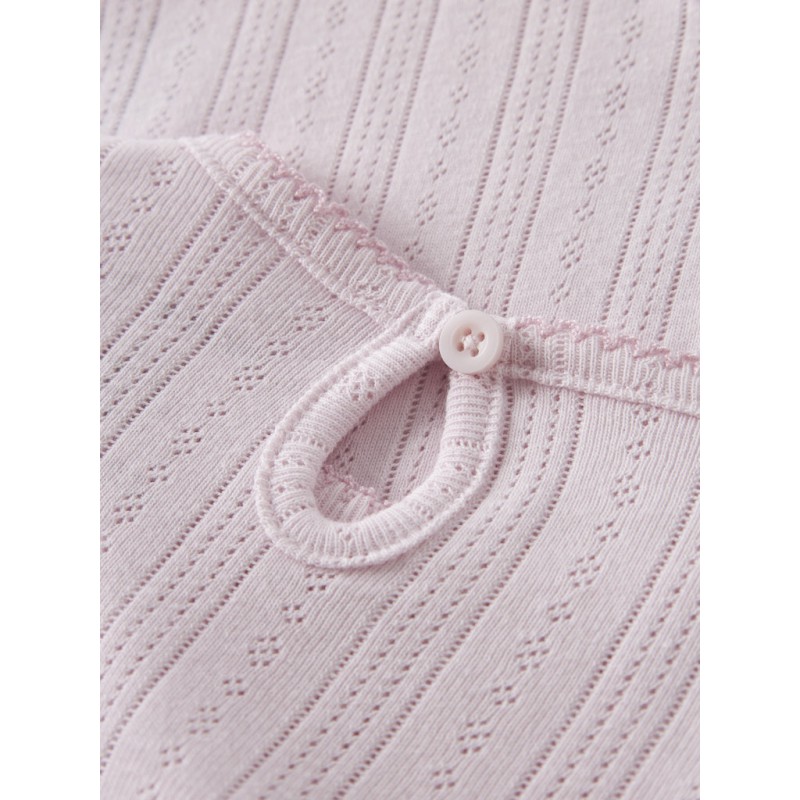 NAME IT BABY Happy kortærmet body -  Cradle Pink