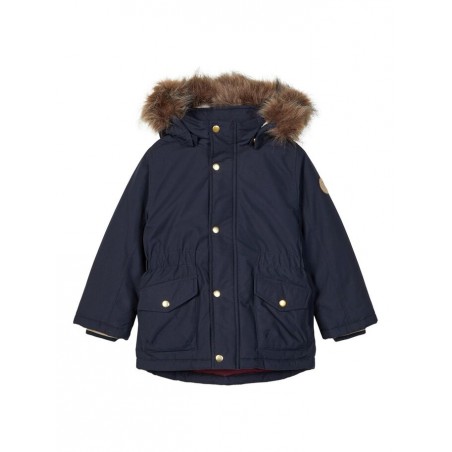 NAME IT Kids Parka Vinterjakke - Dark Sapphire