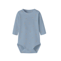 NAME IT BABY Haball langærmet body - Ashley Blue
