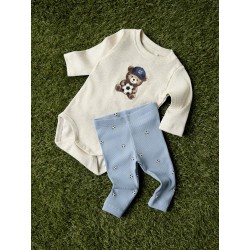 NAME IT BABY Haball Long John leggings - Ashley Blue