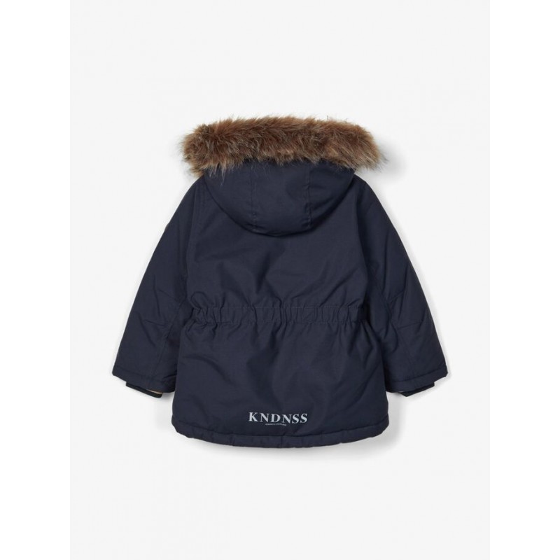 NAME IT Kids Parka Vinterjakke - Dark Sapphire