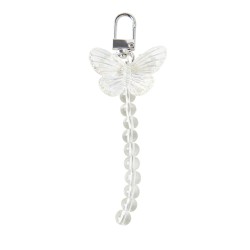 NAME IT KIDS Amina nøglering - Cloud Dancer BUTTERFLY