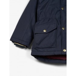 NAME IT Kids Parka Vinterjakke - Dark Sapphire