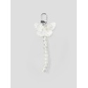 NAME IT KIDS Amina nøglering - Cloud Dancer BUTTERFLY