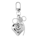 NAME IT KIDS Amina nøglering - Silver HEART