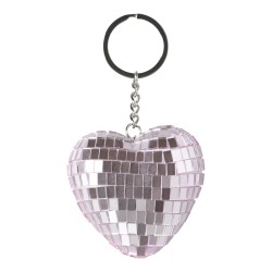 NAME IT KIDS Amina nøglering - Strawberry Moon HEART