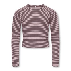 KIDS ONLY Pamia langærmet bluse - Rose Brown
