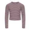 KIDS ONLY Pamia langærmet bluse - Rose Brown