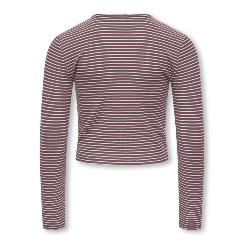KIDS ONLY Pamia langærmet bluse - Rose Brown