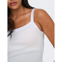 ONLY Vira S/L Rib Top - Bright White