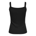 ONLY Vira S/L Rib Top - Black