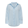 ONLY Zazima L/s Loose Fit Skjorte - Chambray Blue