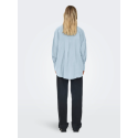 ONLY Zazima L/s Loose Fit Skjorte - Chambray Blue