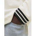 JACK & JONES Club Football langærmet bluse - Cloud Dancer