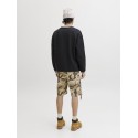 JACK & JONES Club Football langærmet bluse - Black