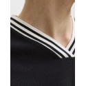 JACK & JONES Club Football langærmet bluse - Black