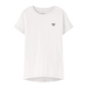 NAME IT Kids Violine T-shirt - White Alyssum