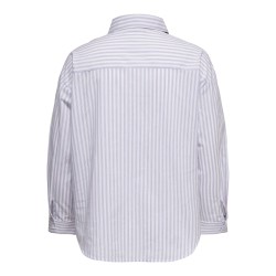 ONLY CARMAKOMA Liah langærmet Blonde skjorte - Bright White