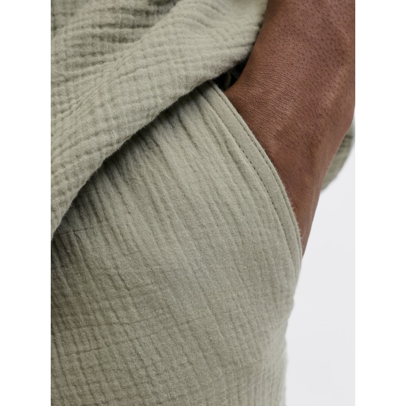 JACK & JONES PLUS Jaiden Patras jogger shorts - Seagrass