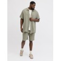 JACK & JONES PLUS Jaiden Patras jogger shorts - Seagrass