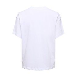 ONLY Emmima kortærmet t-shirt - Bright White w. Emmina so chill