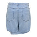 ONLY CARMAKOMA Lesly denim skort - Light Blue Denim - størrelser passer ikke
