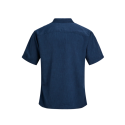 JACK & JONES Blurico Tencel kortærmet skjorte - Pageant Blue