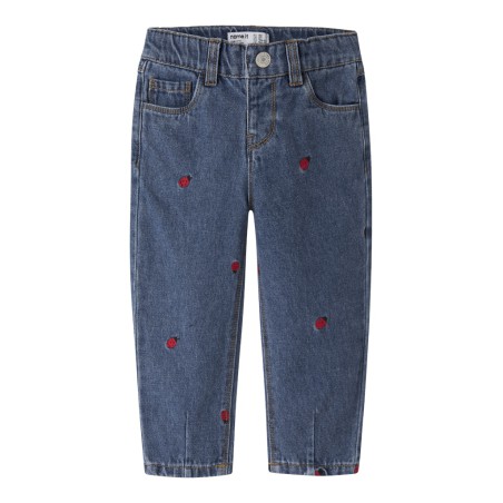 NAME IT MINI Bella mom Jeans 3285-ZA - Medium Blue Denim
