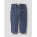 NAME IT MINI Bella mom Jeans 3285-ZA - Medium Blue Denim