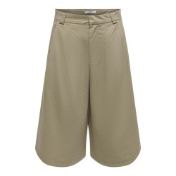 JDY Bianca Bermuda shorts - Lead Gray