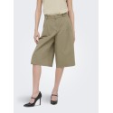JDY Bianca Bermuda shorts - Lead Gray