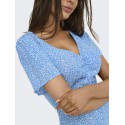 ONLY Ancona kortærmet kjole - French Blue