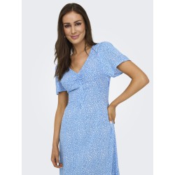 ONLY Ancona kortærmet kjole - French Blue