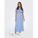 ONLY Ancona kortærmet kjole - French Blue