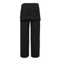 ONLY Bretty skirt detail bukser - Black
