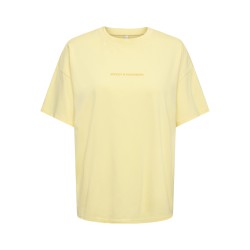 ONLY Kinna kortærmet Oversize T-shirt - Sunlight Pineapple tropical jungle