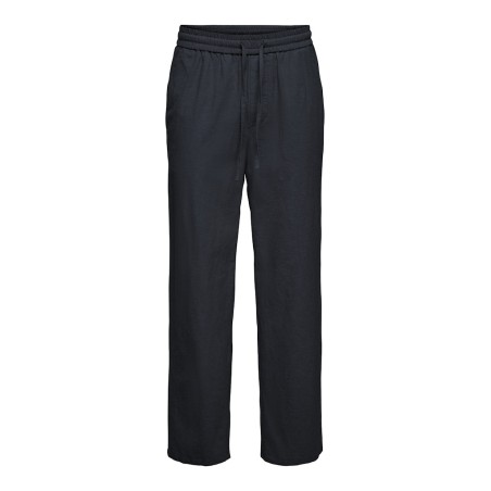 ONLY & SONS Linus Hør Bukser - Dark Navy
