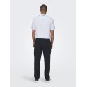 ONLY & SONS Linus Hør Bukser - Dark Navy