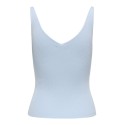 JDY Nanna stik top - Cashmere Blue