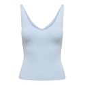 JDY Nanna stik top - Cashmere Blue