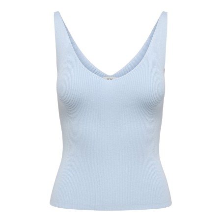 JDY Nanna stik top - Cashmere Blue